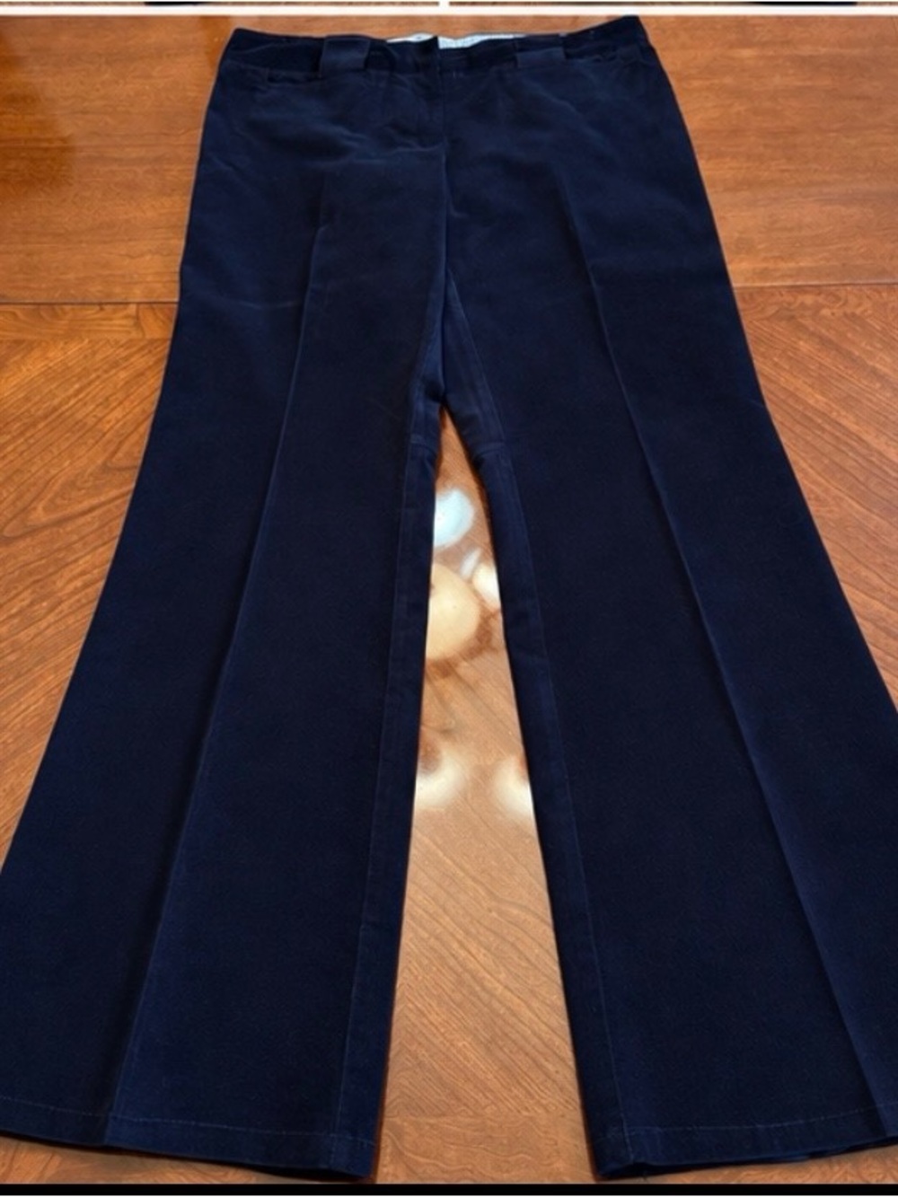 Tommy Hilfiger Pants 99% Cotton Navy Corduroy Bootcut Pants Size - 6